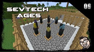 Sevtech Ages Minecraft EP9  Abyssalcraft Altar [upl. by Blondie979]