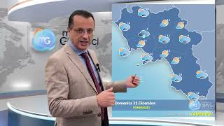 METEO CAMPANIA tempo previsto per il weekend di Capodanno linea di tendenza per lEpifania [upl. by Nallek358]