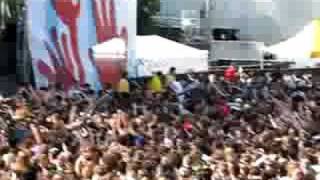 The Offspring  craziest CROWD SURFING mosh EVER [upl. by Lertnom]