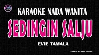 SEDINGIN SALJU  Karaoke Nada Wanita EVIE TAMALA [upl. by Idnak325]