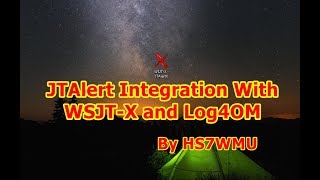 JTAlert Integration with WSJTX and Log4OM [upl. by Eltotsira]