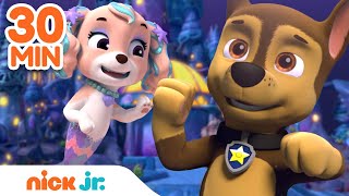 PAW Patrol MerPup Rescues w Skye Coral Chase Rubble amp Zuma  30 Minute Compilation  Nick Jr [upl. by Pell]