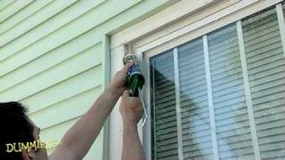 How to Caulk Windows For Dummies [upl. by Mihar]