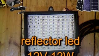 como armar un reflector con LED muy facil [upl. by Eiramait]