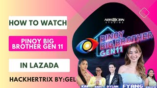 HOW TO WATCH PBB LIVE STREAM 2024  HACKHERTRIX  PINOY BIG BROTHER GEN 11 LIVE ONLINE  LAZLIVE [upl. by Loni]