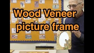 Wood Veneer picture frame [upl. by Essila440]