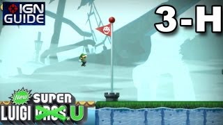 New Super Luigi U Secret Exit Walkthrough  Sparkling Waters Ghost House Haunted Cargo Hold [upl. by Faden]