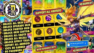 UPDATE APK SCRIPT SKIN ML 2024 NO BAN  REBORN TOOLS V116 [upl. by Yleak]