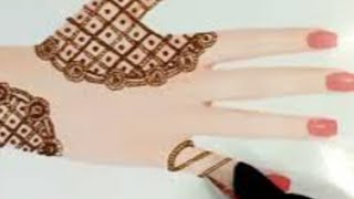 New letest henna design  mmehndi art  bigenner mehndi designs  easy and simple [upl. by Radke]