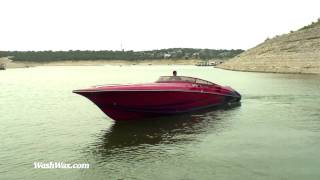 38 ft Fountain Lightning Power Boat Speed Boat Race Boat [upl. by Lynelle161]