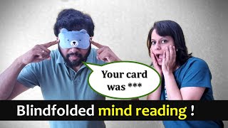 Never before  Blindfolded Mind reading trick  Learn Magic  Mentalism [upl. by Rains]