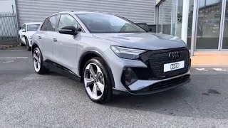 Audi etron Sportback 55 quattro S line Black Edition 金屬克洛諾斯灰 Chronos grey Z7 陳世墉 Ivan [upl. by Phaih]