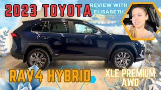 2024 Toyota RAV4 Hybrid XLE Premium Package Full Review And More [upl. by Mathi]