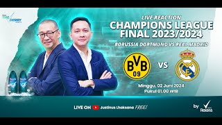 THE DERBY S2 EPS 5 LIVE REACTION FINAL UCL  BORUSSIA DORTMUND VS REAL MADRID [upl. by Meit]