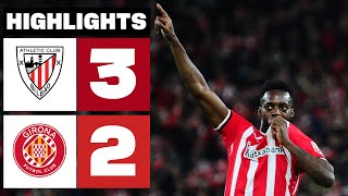 ATHLETIC CLUB 3  2 GIRONA FC  RESUMEN LALIGA EA SPORTS [upl. by Lennon]