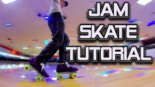 Basic Jam Skating Tutorial Trucking [upl. by Enilekaj]