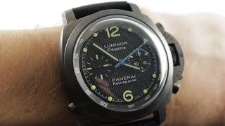 Panerai Luminor 1950 Regatta Rattrapante Limited Edition PAM 332 Luxury Watch Review [upl. by Sedicla2]