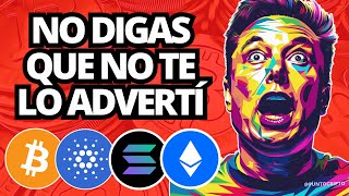 ✅PASARÁ ESTA SEMANA😱Noticias Criptomonedas HOYBitcoin Ethereum Cardano Solana XRP LINK HBAR [upl. by Yaner]