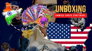 Unboxing  Regal Comics  Phantom Cross Continent  India Post  Stickers  Cards [upl. by Neirrad]