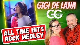 First Time Reaction to quotAll Time Hits Rock Medleyquot by Gigi de Lana and the GG Vibes [upl. by Gignac383]