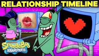 Plankton and Karens Relationship Timeline 🤖💖  SpongeBob SquarePants [upl. by Doreg]