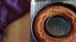 How to make lemon drizzle cake  Easy lemon cake from scratch [upl. by Epolenep411]