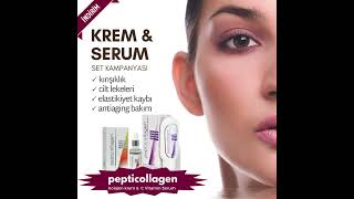 Muhteşem İkili  Pepticollagen Serum amp Krem [upl. by Pontone]