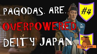 Pagodas are so powerful you can’t help but win 4 Japan  Deity Civ 6 Gathering Storm [upl. by Eilla]