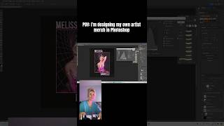 How To Design Artist Merch In Photoshop [upl. by Ahsetal]