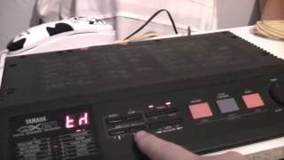 MIDI recording with Yamaha QX 21 hardware sequencer [upl. by Knowling86]