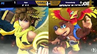 BacktoCOAL Special  Ultimate singles  Saspa Game amp WatchPit vs Dr Awesome Banjo amp Kazooie [upl. by Jordison587]