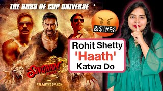 Singham Again Movie REVIEW  Deeksha Sharma [upl. by Atalee]