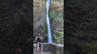 Waterfall Wednesday from Horsetail Falls OR 🗻💦 Have a great day everyone🙏🏼❤️ [upl. by Noemi]