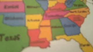 50 states song alphabetical order official video 50 states [upl. by Bettzel83]