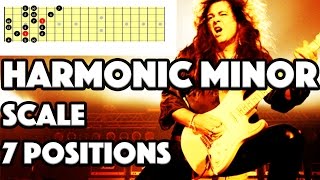 Apprendre les postions de gamme mineure harmonique à la guitare  Le Guitarvlog avec Seb Zunino [upl. by Hew]