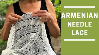 Needle Lace for Beginners Part 2 of 8 [upl. by Femi50]