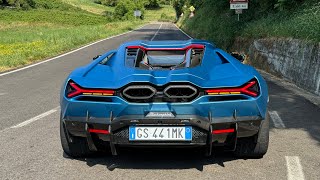 Lamborghini Revuelto 1015HP V12  REVIEW in ITALY [upl. by Vanden]