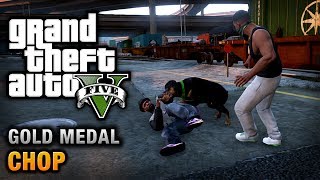 GTA 5  Mission 5  Chop 100 Gold Medal Walkthrough [upl. by Asteria]