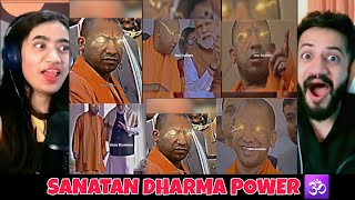 CM Yogi Adityanath Thug Life 😈 Yogi Adityanath Attitude Videos Reaction 🔥 [upl. by Staley]