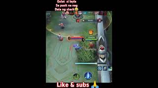 tamang tagu lang sa ka tubuhan😂mobilelegends mlbbhighlights [upl. by Enail692]