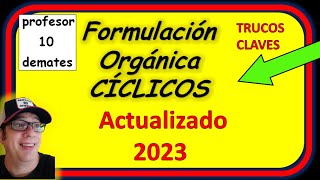 Hidrocarburos CÍCLICOS Ejercicios resueltos 🔥 Formulación orgánica [upl. by Assirroc926]