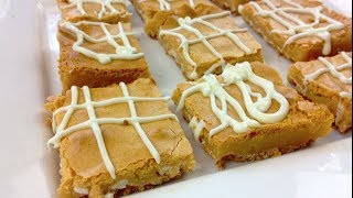 White Chocolate Brownies  Blondies [upl. by Israel]