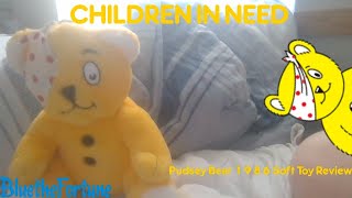 Pudsey Bear 1986 Soft Toy Review [upl. by Aldos]