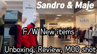 Sandro amp Maje 💋 Unboxing amp Review [upl. by Nwad147]