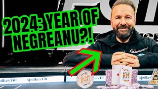 Daniel Negreanu Strikes First amp Wins First High Roller Tournament of 2024 [upl. by Ylnevaeh]