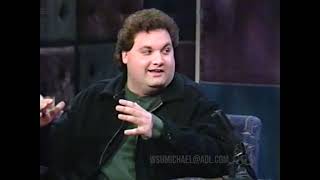 Artie Lange 12231999 Late Night with Conan O’Brien [upl. by Choong575]