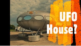 UFO House aka Futuro House in Ohio VIDEO [upl. by Yadsendew]