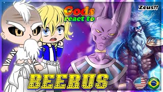 Gods Record of Ragnarok react to Beerus  TikTok  Gacha 1 🇺🇲🇧🇷 [upl. by Keiryt461]