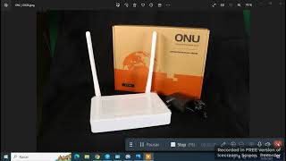 CONFIGURACION PPPOE ONU CDATA WIFI FTTH [upl. by Hsaniva]