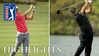 Jordan Spieth vs Patrick Reed Highlights  Round 3  Dell Match Play [upl. by Ecyla]